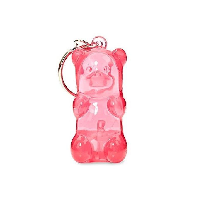 Gummygoods Bite-Sized Gummy Bear Keychain Nightlight in Pink | Amazon (US)