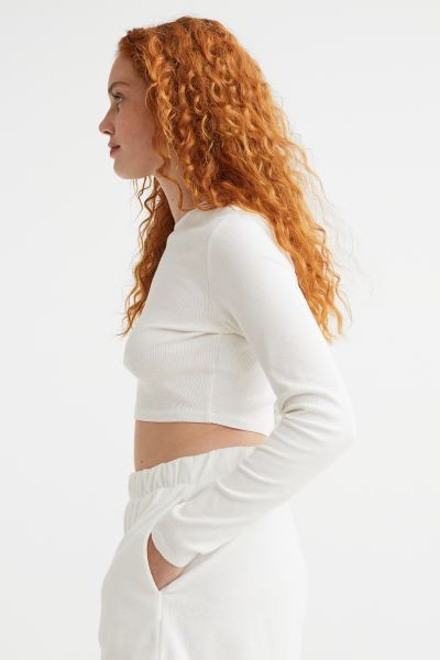 Ribbed Crop Top | H&M (US + CA)