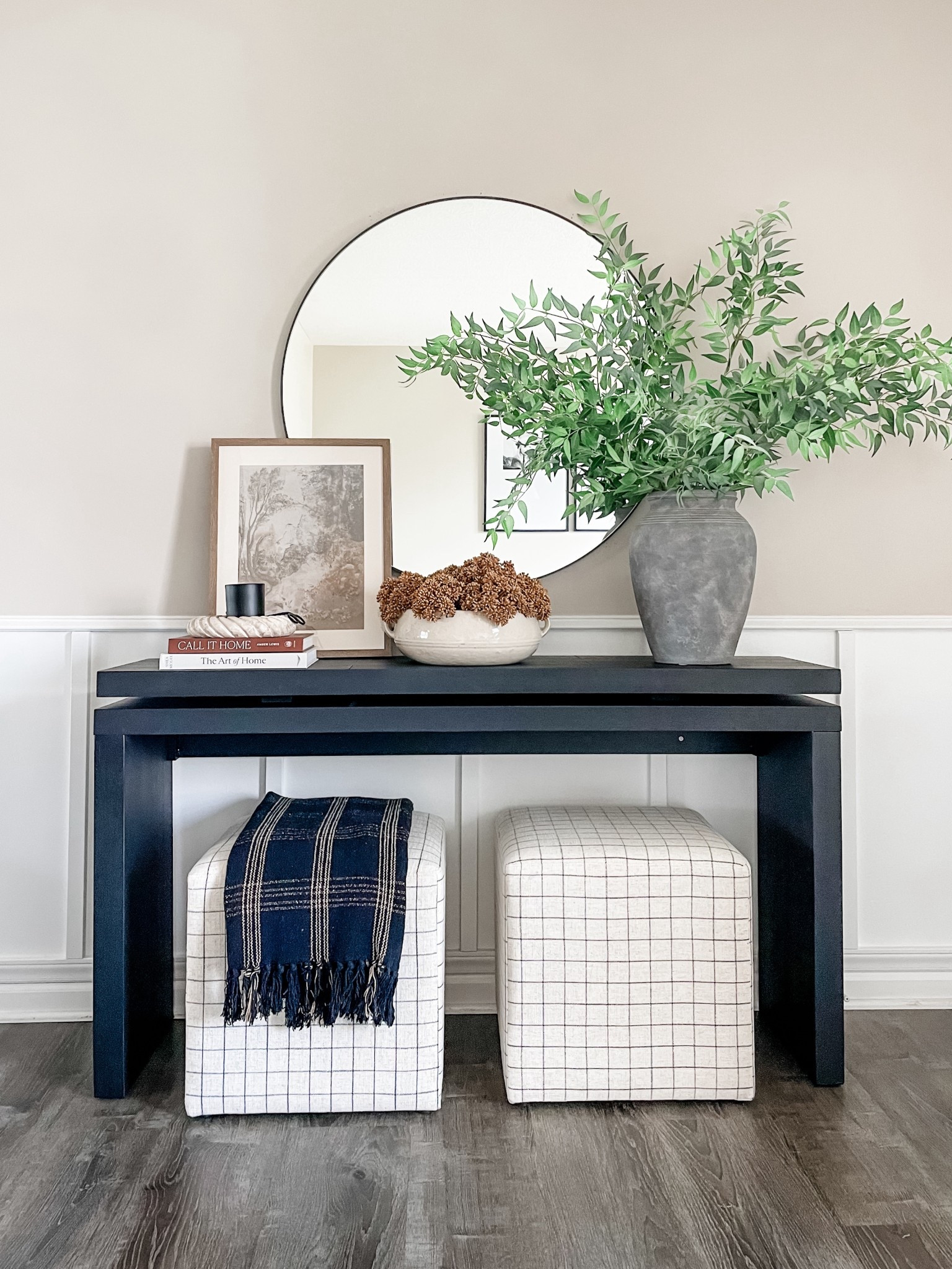 Love this new console table! The table I have been wanting has been on back order, so I settled on a similar one and I honestly think I like it better, AND it was half the cost! It’s so beautiful in person! 

Wayfair, Wayfair finds, console table, entryway, solid wood table, table top decor, table styling, ottoman, Target finds, Studio McGee, Threshold, Pottery Barn, CB2, Crate & Barrel

#LTKHome #LTKStyleTip #LTKSaleAlert