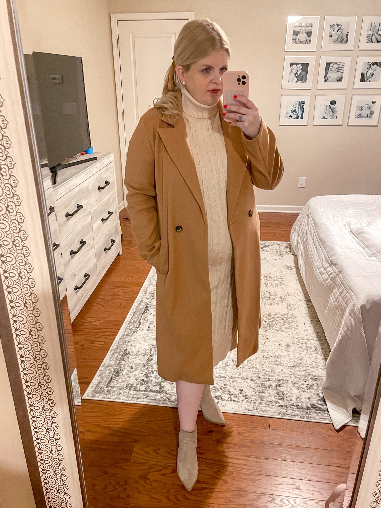 Maternity workwear at 27 weeks pregnant 

#LTKSeasonal #LTKfindsunder50 #LTKbump