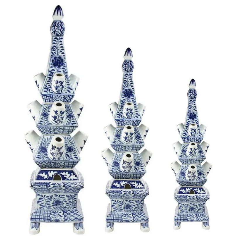 Original Blue and White Tulipiere | The Enchanted Home