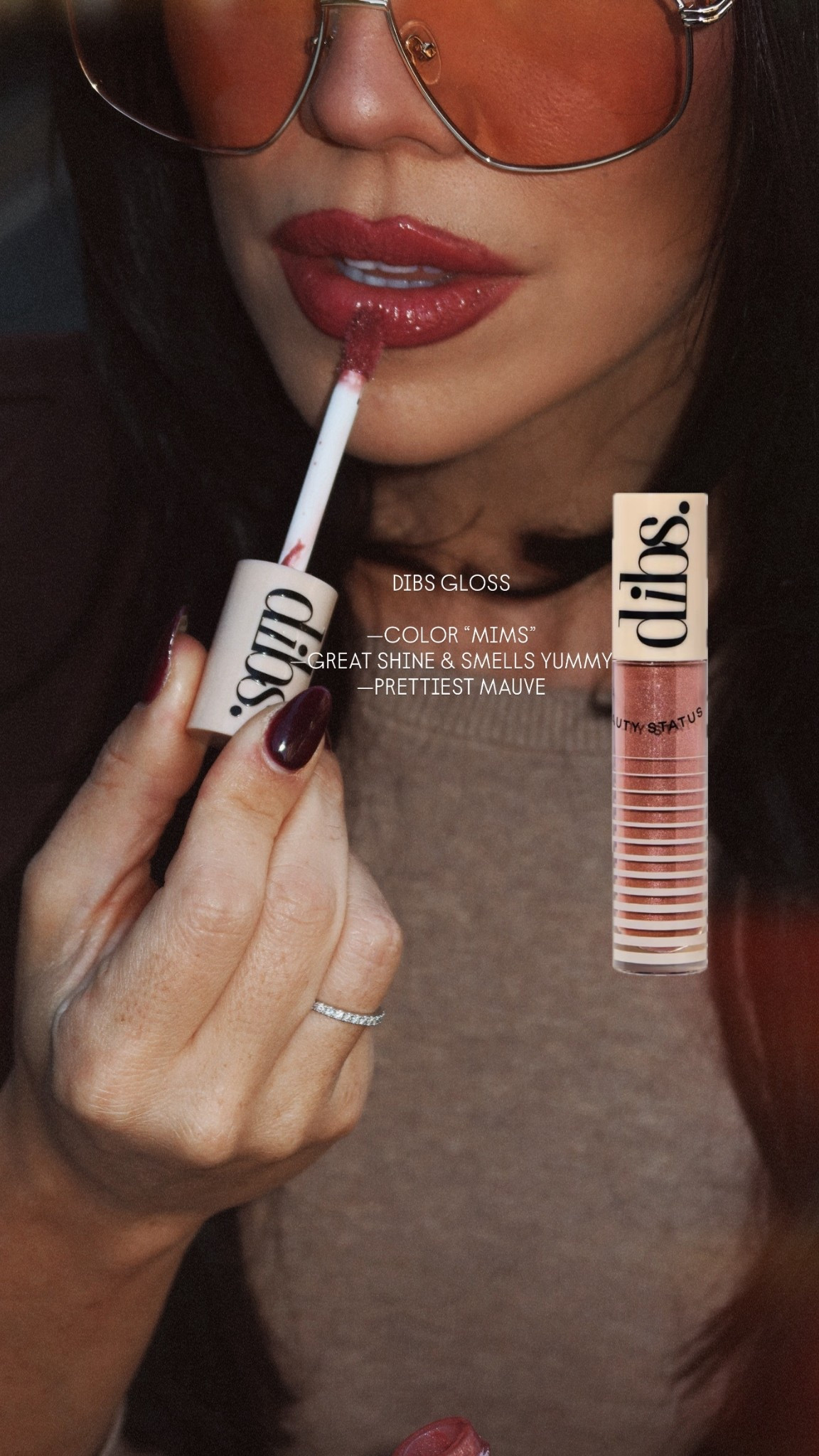 My favorite gloss from dibs! I love the color MIMS // great mauve color and love the thick shine 

Beauty 
Makeup 


#LTKFindsUnder50 #LTKselfcare #LTKmomlife