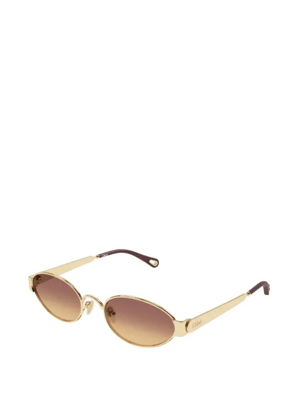 Sonnenbrille mit ovalem Gestell | Farfetch Global