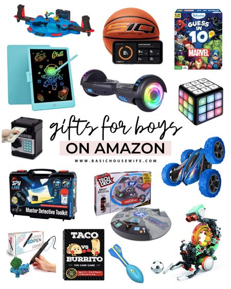 Looking for the best gift ideas for boys?! Check out this lift of gifts for boys on Amazon! #amazonkids #amazongifts 

#LTKHoliday #LTKGiftGuide #LTKkids