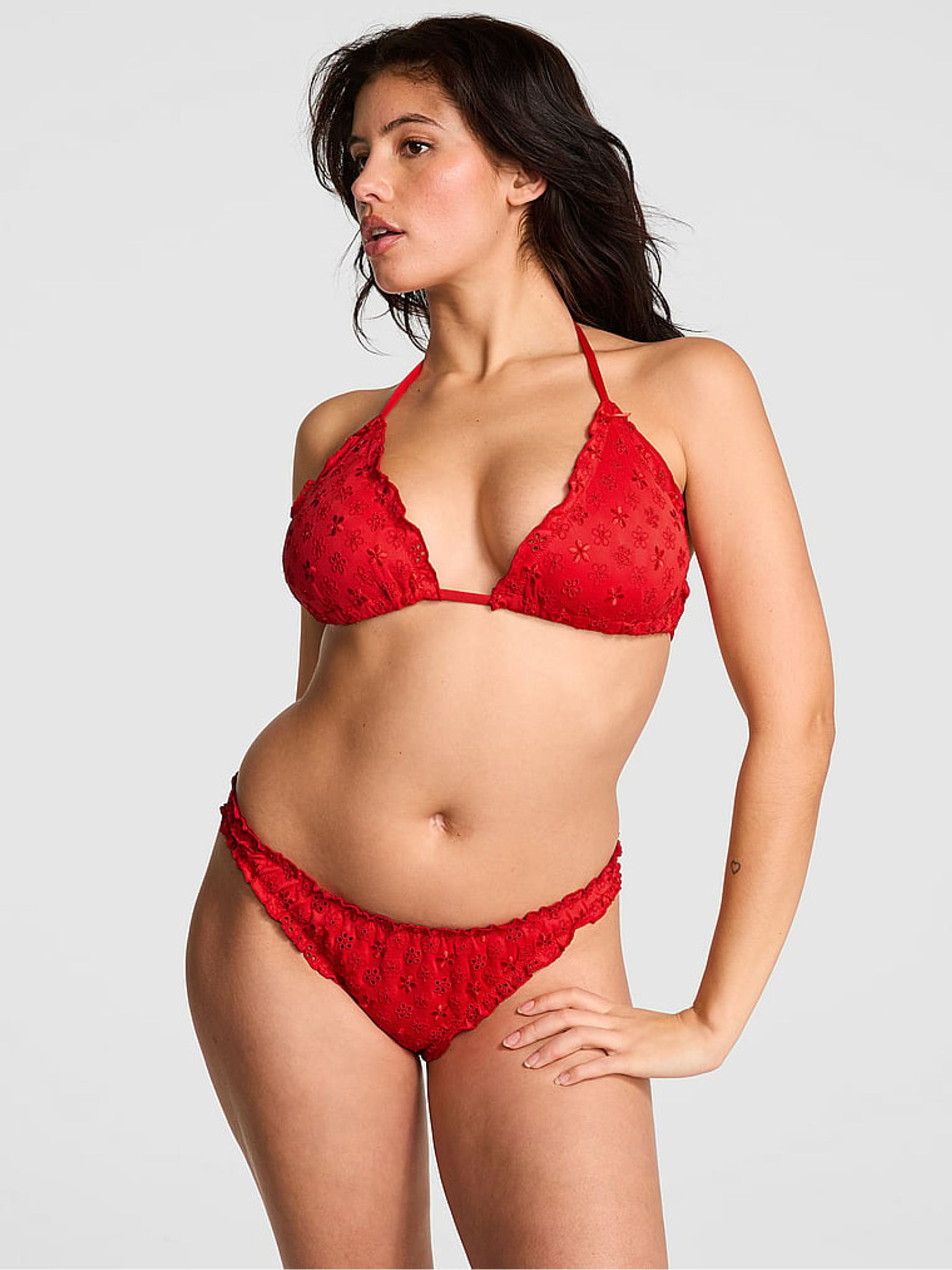 Bandana Red Frankie's Reign Triangle Bikini Top | Victoria's Secret UK | Victoria's Secret UK