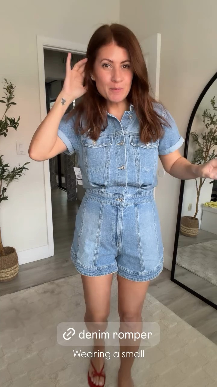 Wearing a small