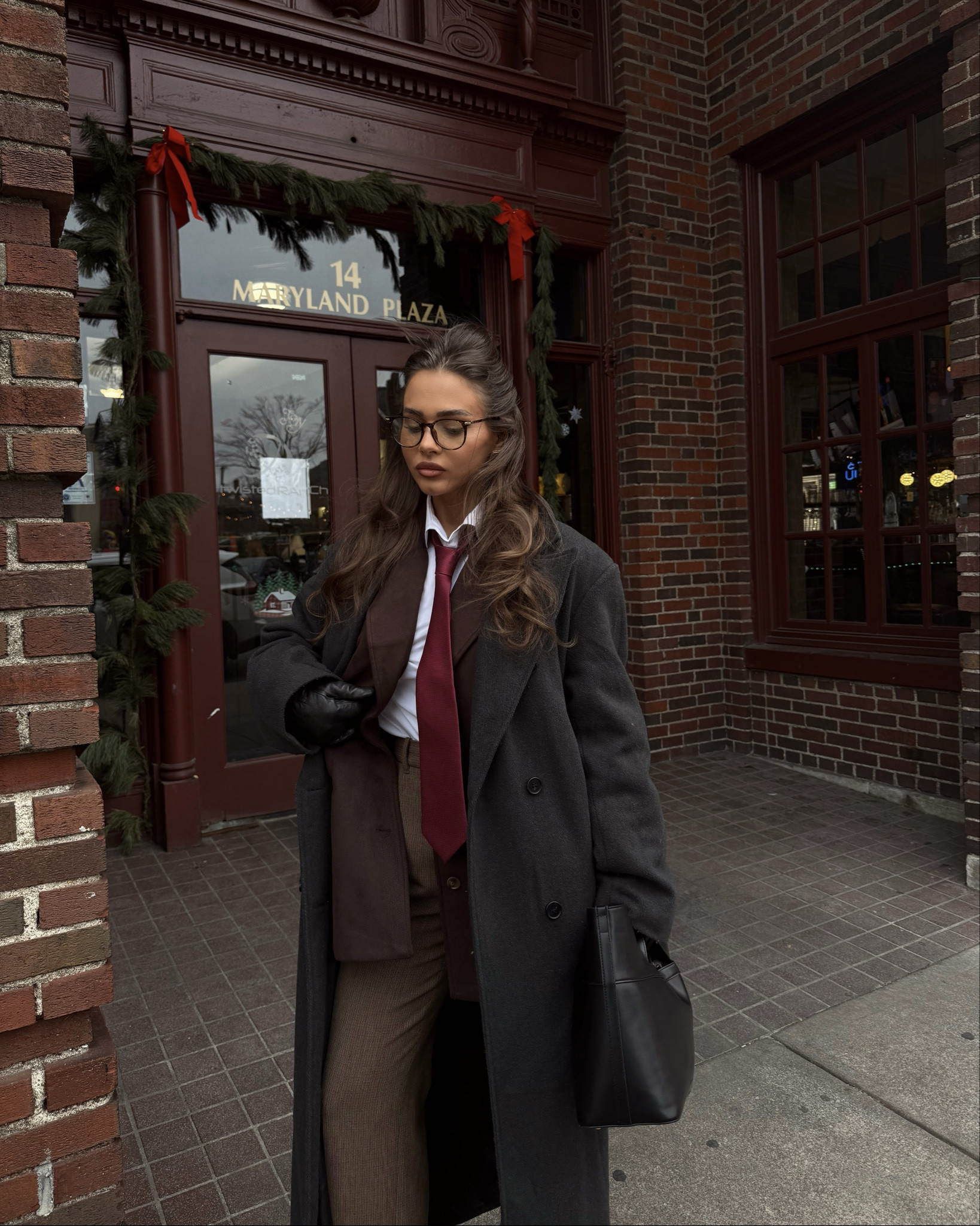 Layers on layers 🤎 #winterfashion #trenchcoat #suede #plaid #trousers

#LTKSeasonal #LTKWorkwear #LTKootd