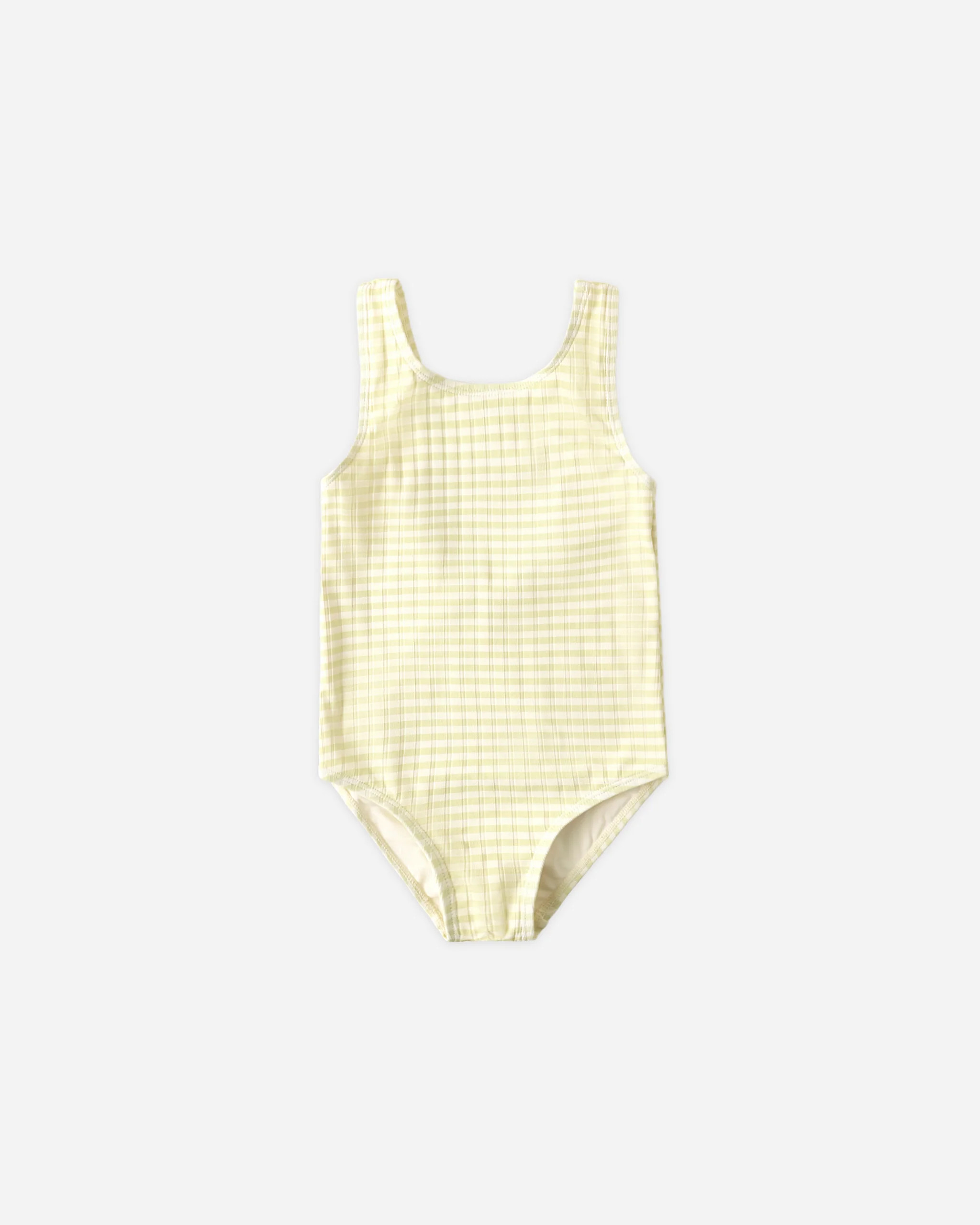 Moxie One-Piece Citron Stripe | Rylee + Cru