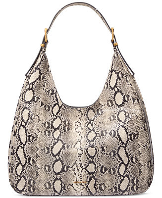 MICHAEL Michael Kors Nolita Large Hobo Leather Shoulder Bag - Macy's | Macy's