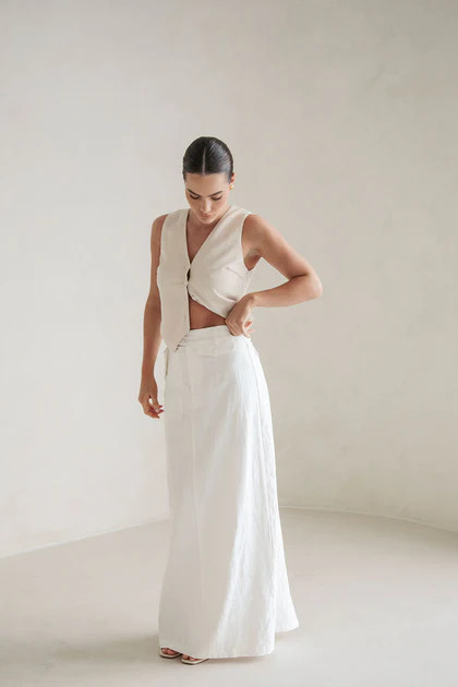 Mahli Skirt - White | Sabo Skirt US