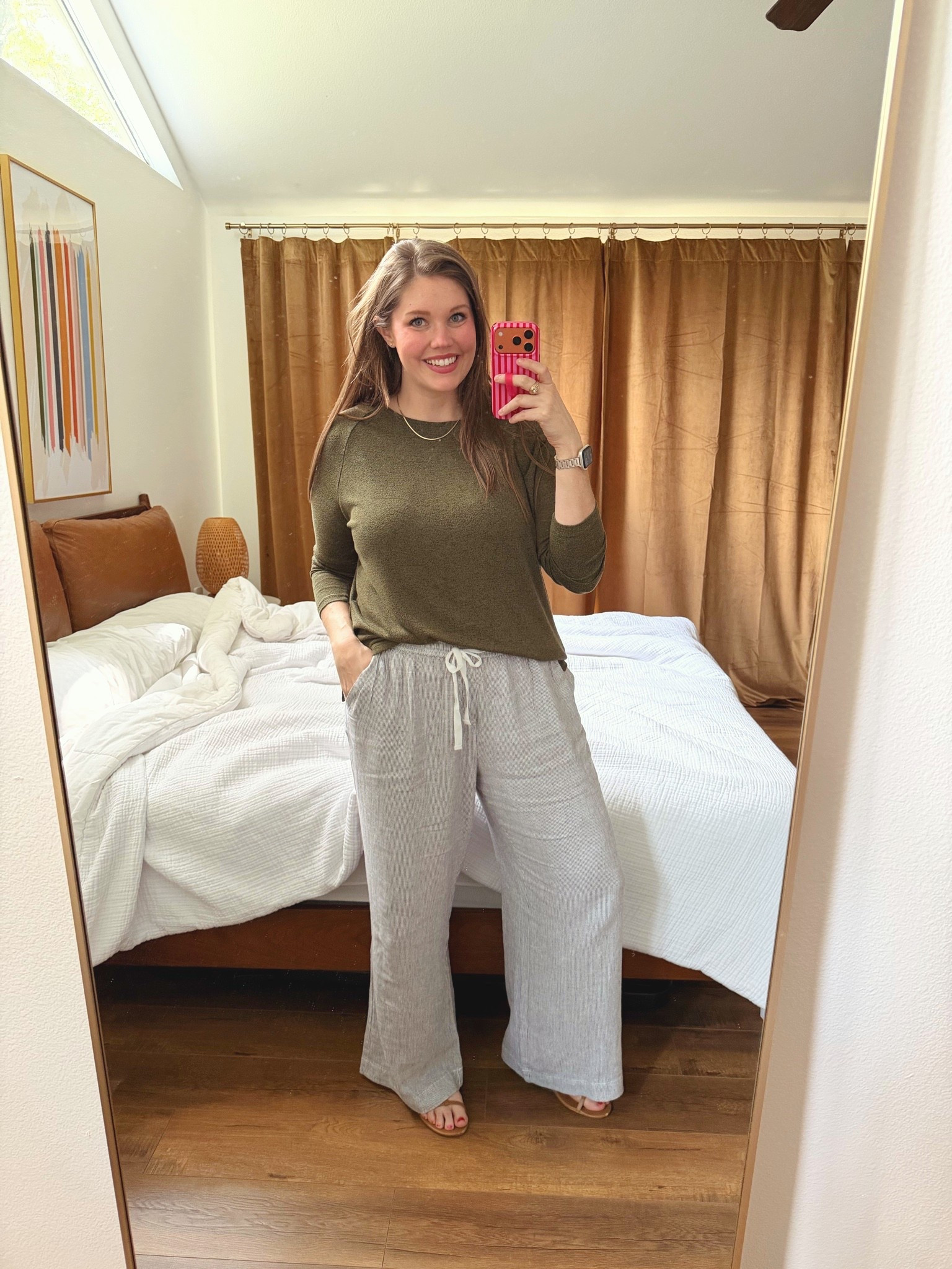 I threw this together with a mix of old and new finds, so I linked what I could for you! Loving a loose, linen pant for hot summer days.☀️
............
Linen pants loose pants summer pants summer sweater summer outfits summer trends spring trends outfit ideas size 14 outfit ideas size 14 fashion midsize fashion plus size fashion summer sandals spring outfit ideas spring fashion spring sandals workwear business casual beach day   Beach trip coastal aesthetic beach vibes beach style

#LTKootd