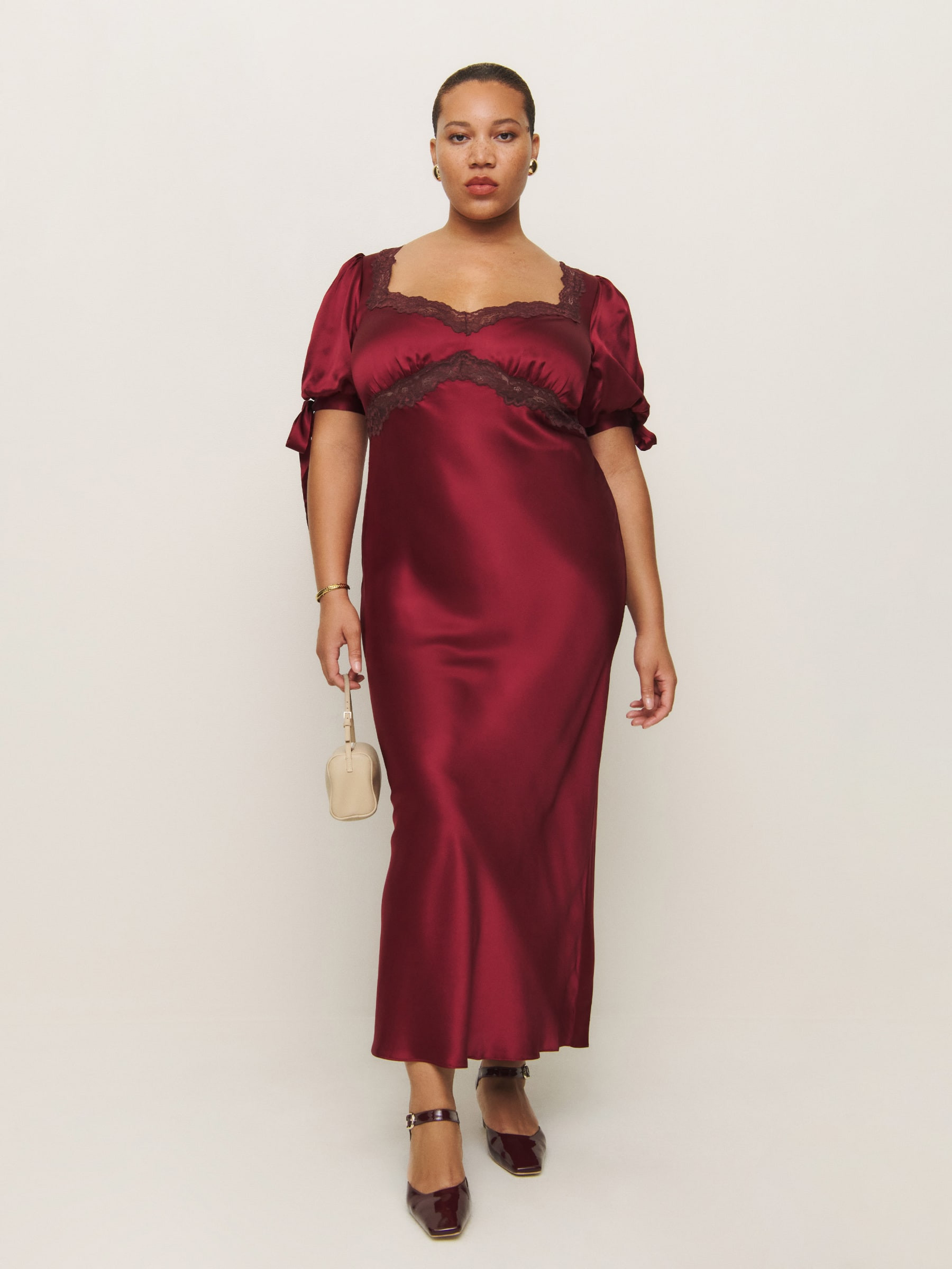 Stella Silk Dress Es | Reformation (Global)