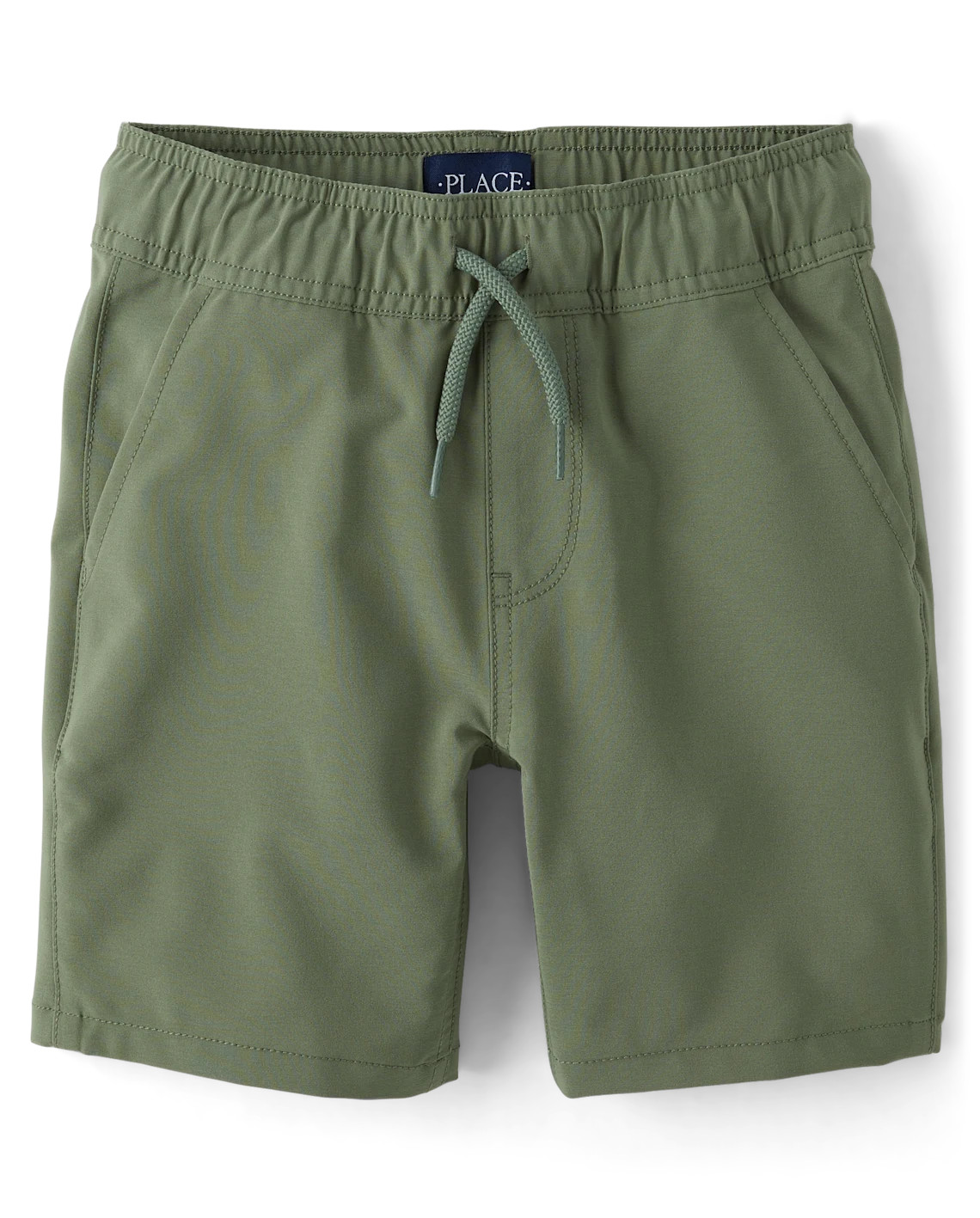 Boys Quick Dry Pull On Jogger Shorts - green | The Children's Place