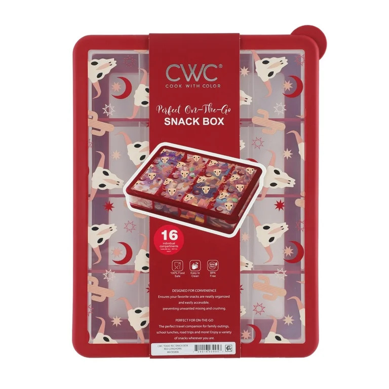 CWC TEXAS REC SNACK BOX RED 3 | Walmart (US)