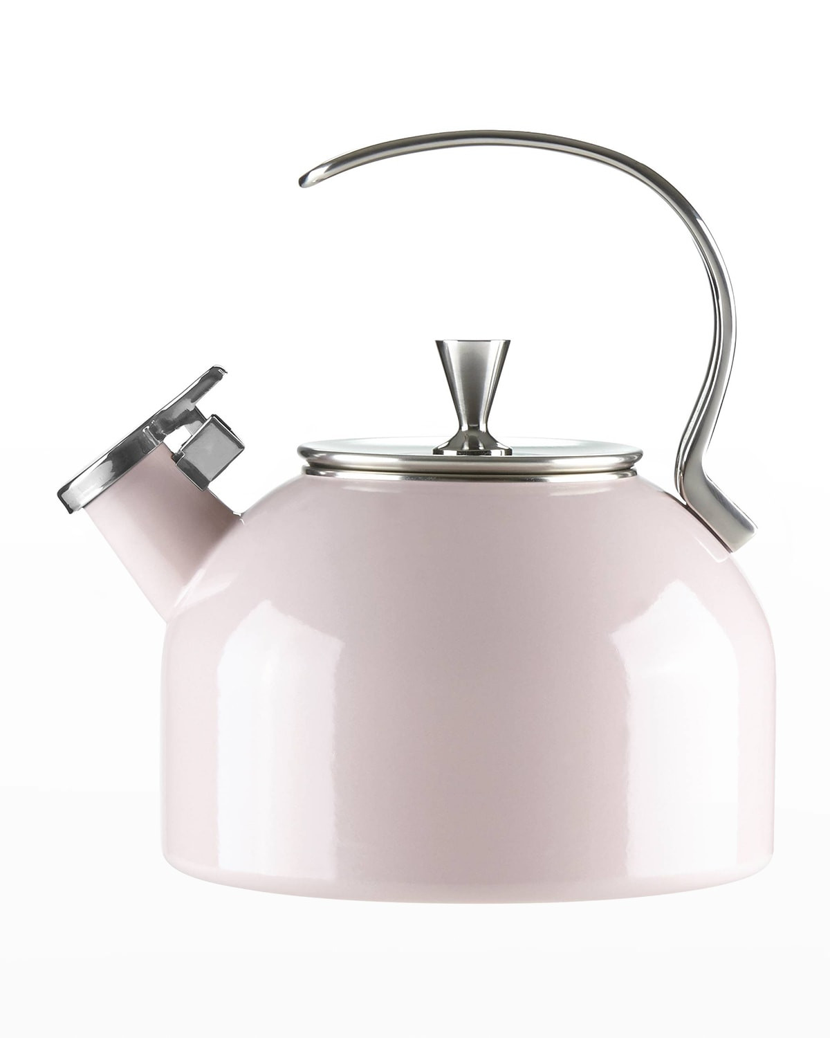 whistle while you work enamel teakettle | Horchow