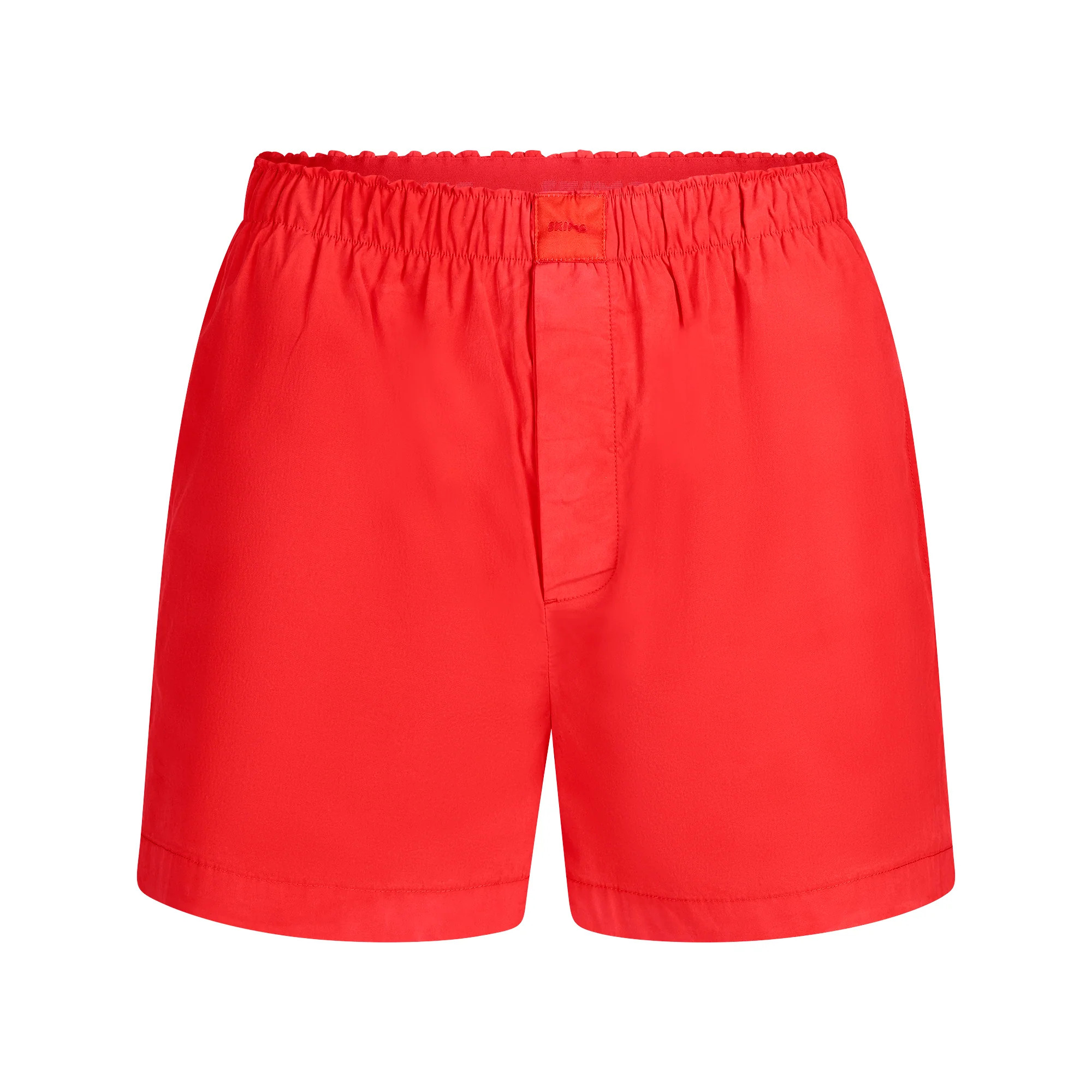 COTTON POPLIN BOXER | RUBY | SKIMS | SKIMS (US)