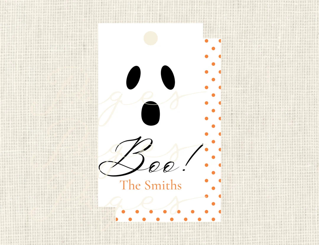 Watercolor Halloween Gift Tags / Class Treat Tags - Etsy | Etsy (US)