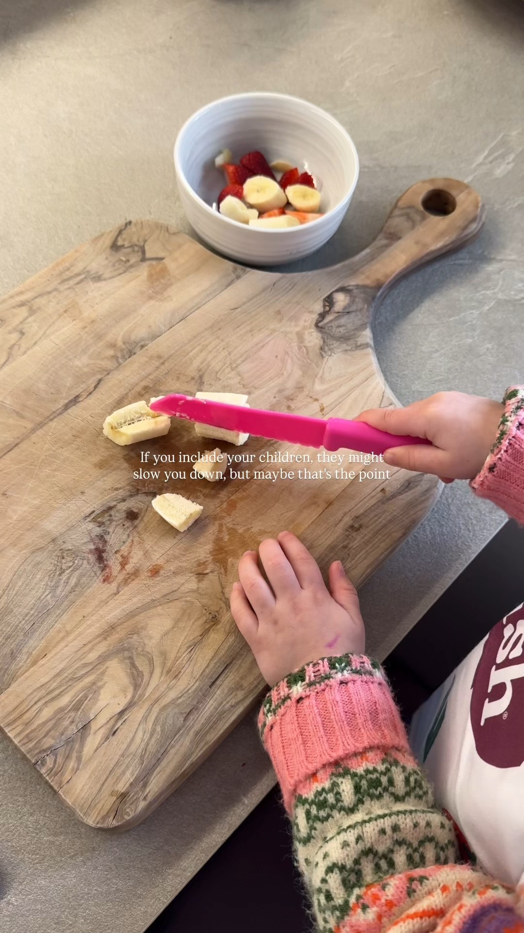 The child-safe knives we use for fruit prep and little kitchen helpers.

Easy for small hands to hold and a lovely way to involve little ones in food prep (always supervised in our home). 🤍

#LTKhome #LTKfamily #LTKkids