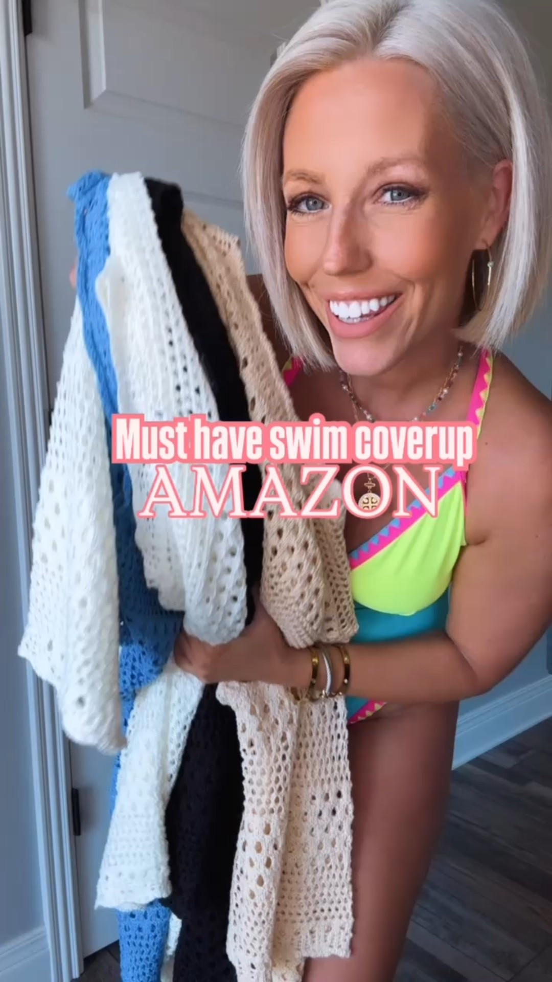 This is definitely one of my favorite swimsuit coverups and it’s on sale for only $19.99 right now!!!! It comes in 10 colors!!!
⬇️⬇️⬇️
Coverups sized up to a medium
Swimsuit TTS medium 

#LTKSwim #LTKFindsUnder50 #LTKWatchNow
