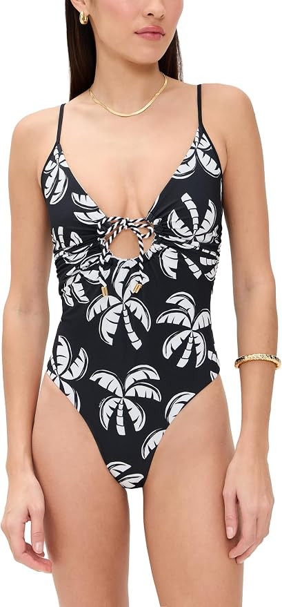 FARM Rio Women's Graphic Palms Double One Piece | Amazon (US)