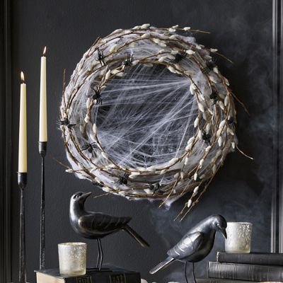 Withering White Wreath | Grandin Road