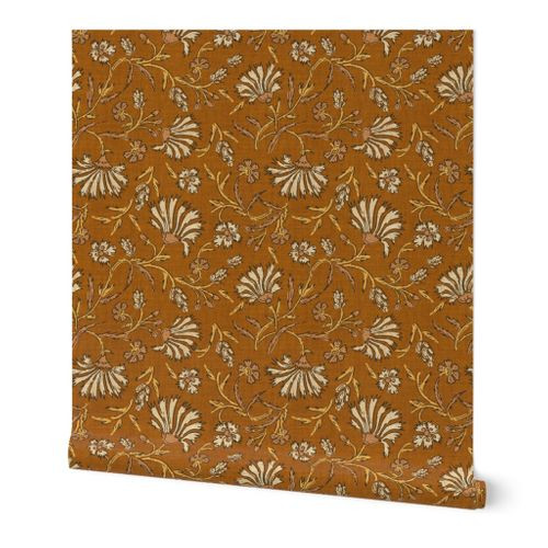 KALAMI FLORAL MUSTARD Wallpaper
byholli_zollinger
 | Spoonflower