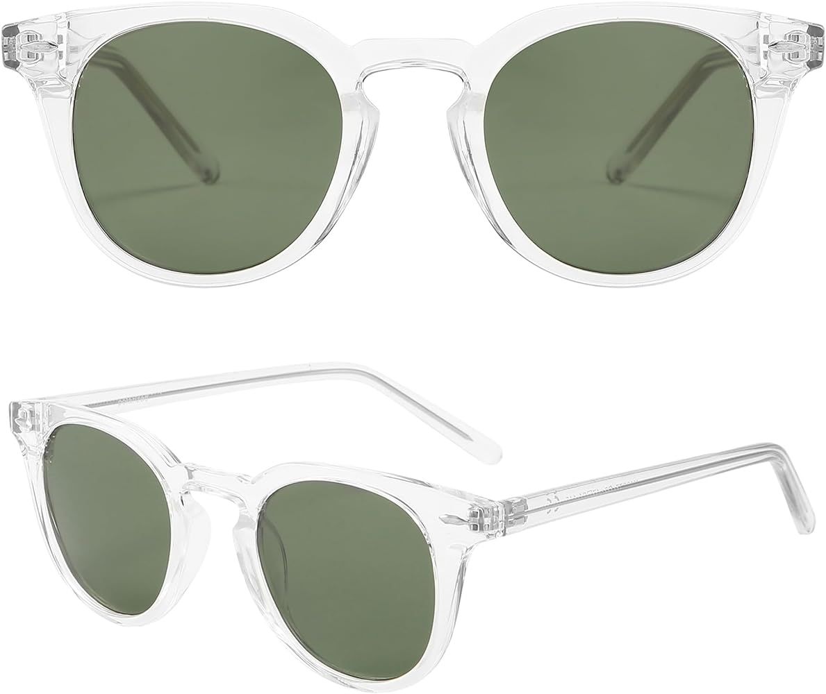 Dollger Polarized Round Sunglasses for Women Classic Retro Design Womens Trendy Style UV Protecti... | Amazon (US)