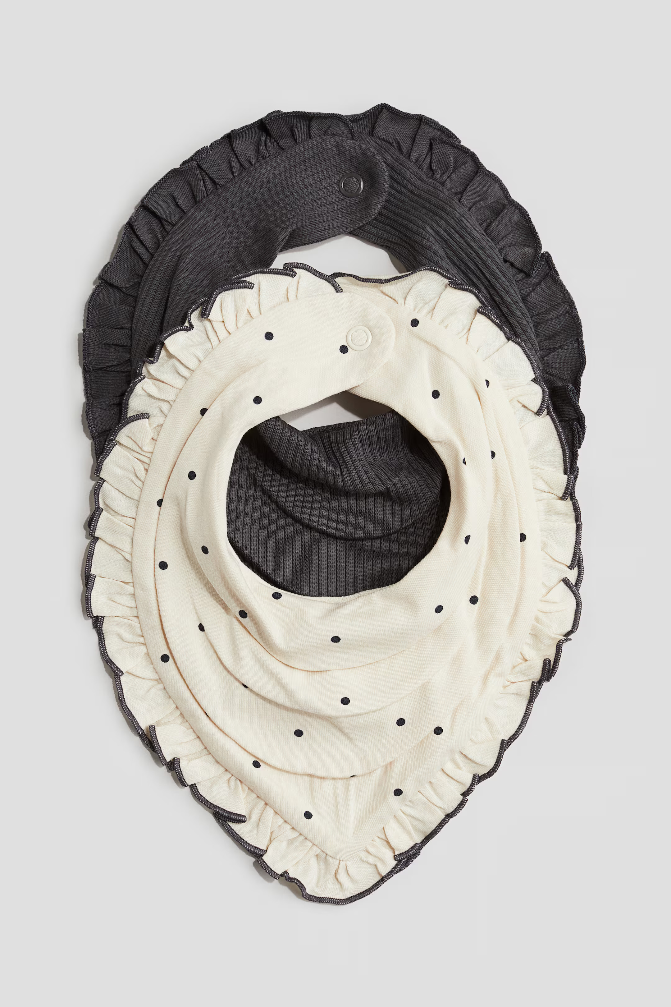 2-pack Terry-lined Triangular Scarves | H&M (US + CA)