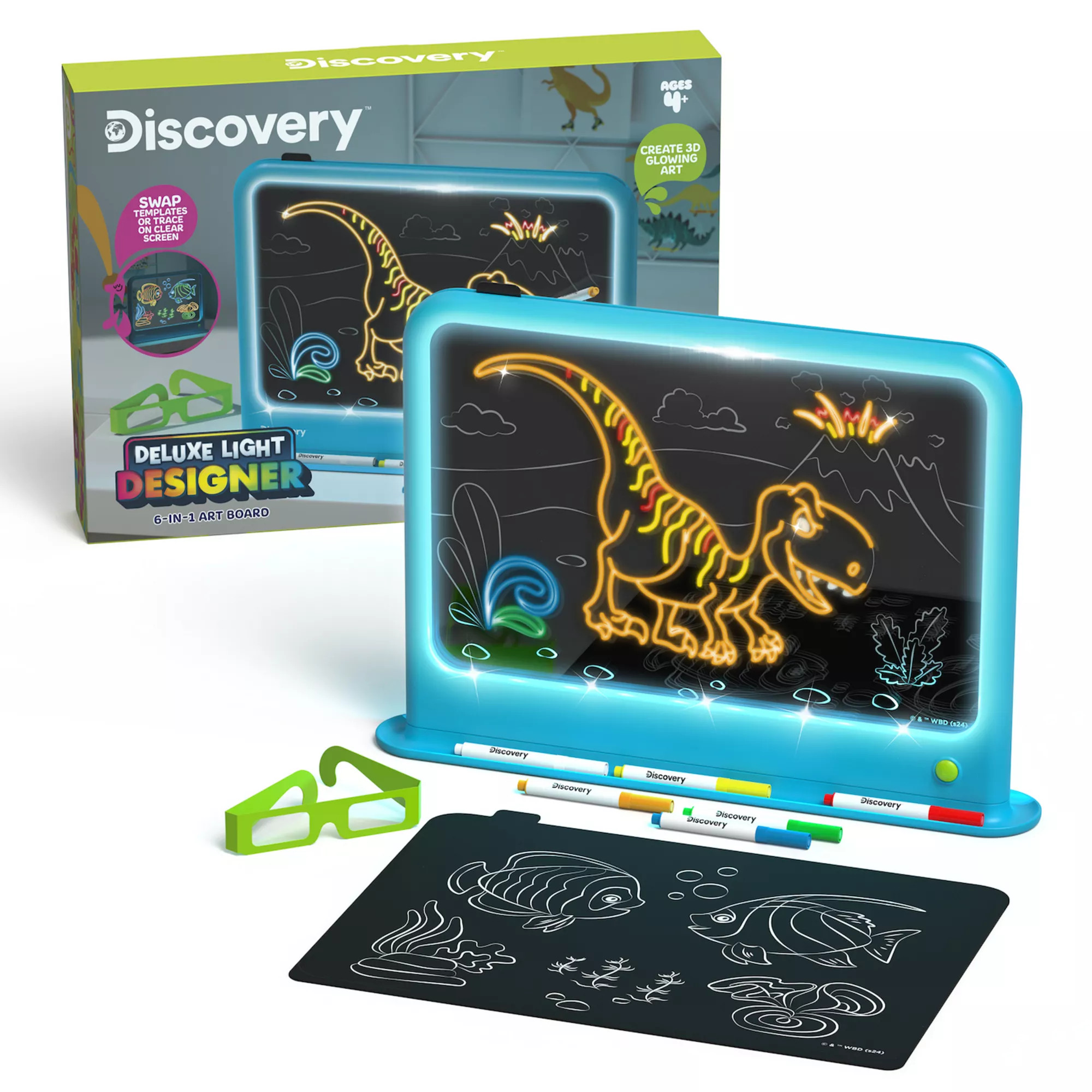 Discovery™ Deluxe Light Designer 6-In-1 Art Board | Kohl's