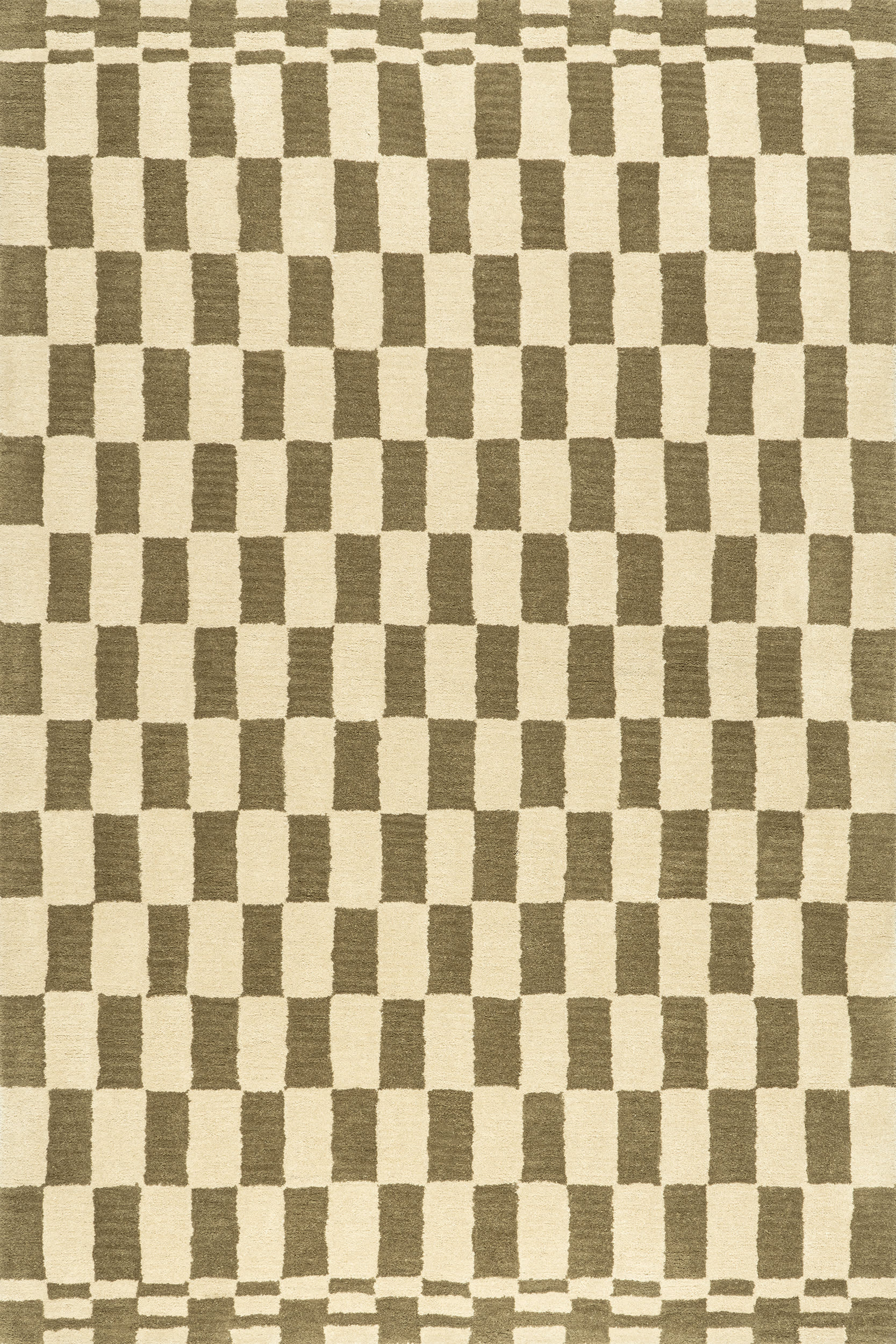Kai Checkerboard Wool Rug | Rugs USA