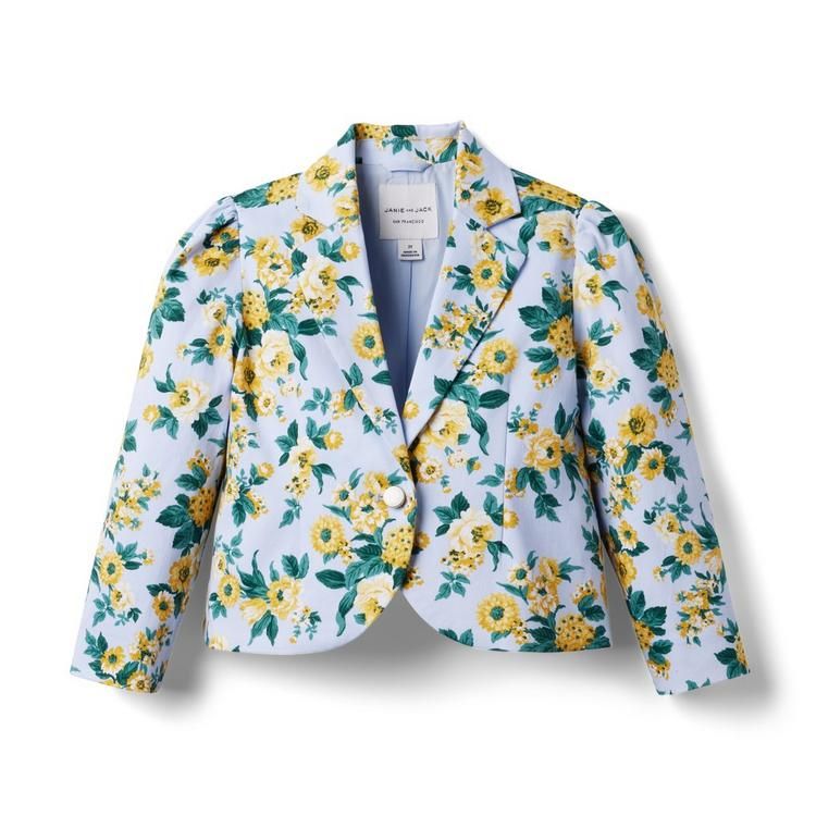 Floral Sateen Jacket | Janie and Jack