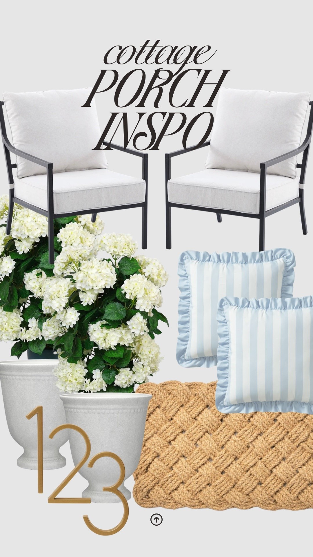 Cottage inspired porch decor - ☀️

#LTKdayinmylife #LTKHome #LTKSeasonal