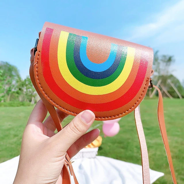 Cute Children Girls Mini Shoulder Bag Flower Small Square Handbags Kids All Match Key Wallet Prin... | AliExpress (US)