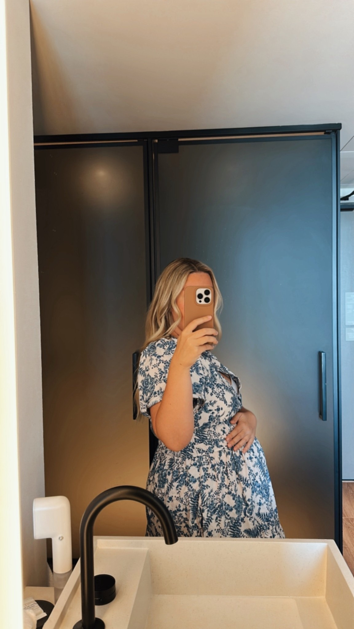 Bump friendly Anthropologie maxi dress. 

#LTKSeasonal #LTKTravel #LTKBump