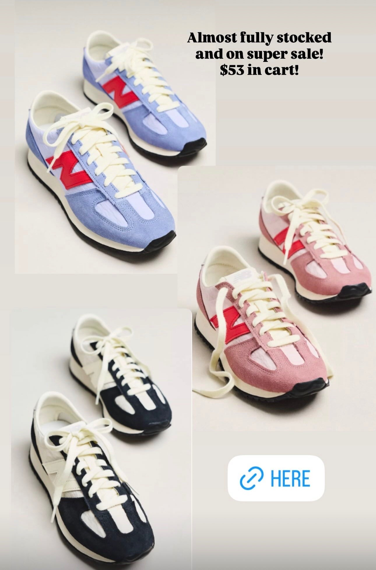 I can’t believe Anthro has these new balance sneakers for like 50% off! Almost fully stocked in the colors and sizes too!

#LTKActive #LTKSaleAlert