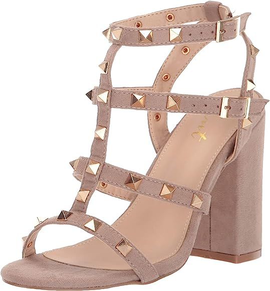 Women's Fashion Chunky High Heel Sandal Pump Shoe | Amazon (US)