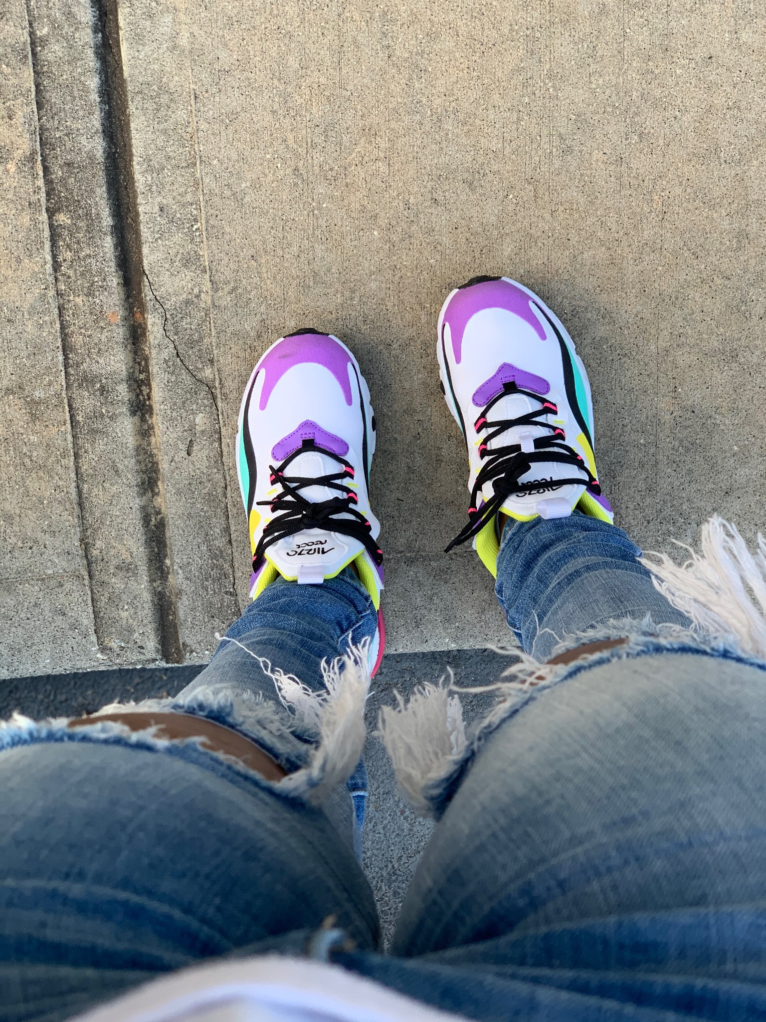 Cute comfy colorful Nike Air Max 270 React

#LTKStyleTip #LTKOver40 #LTKShoeCrush