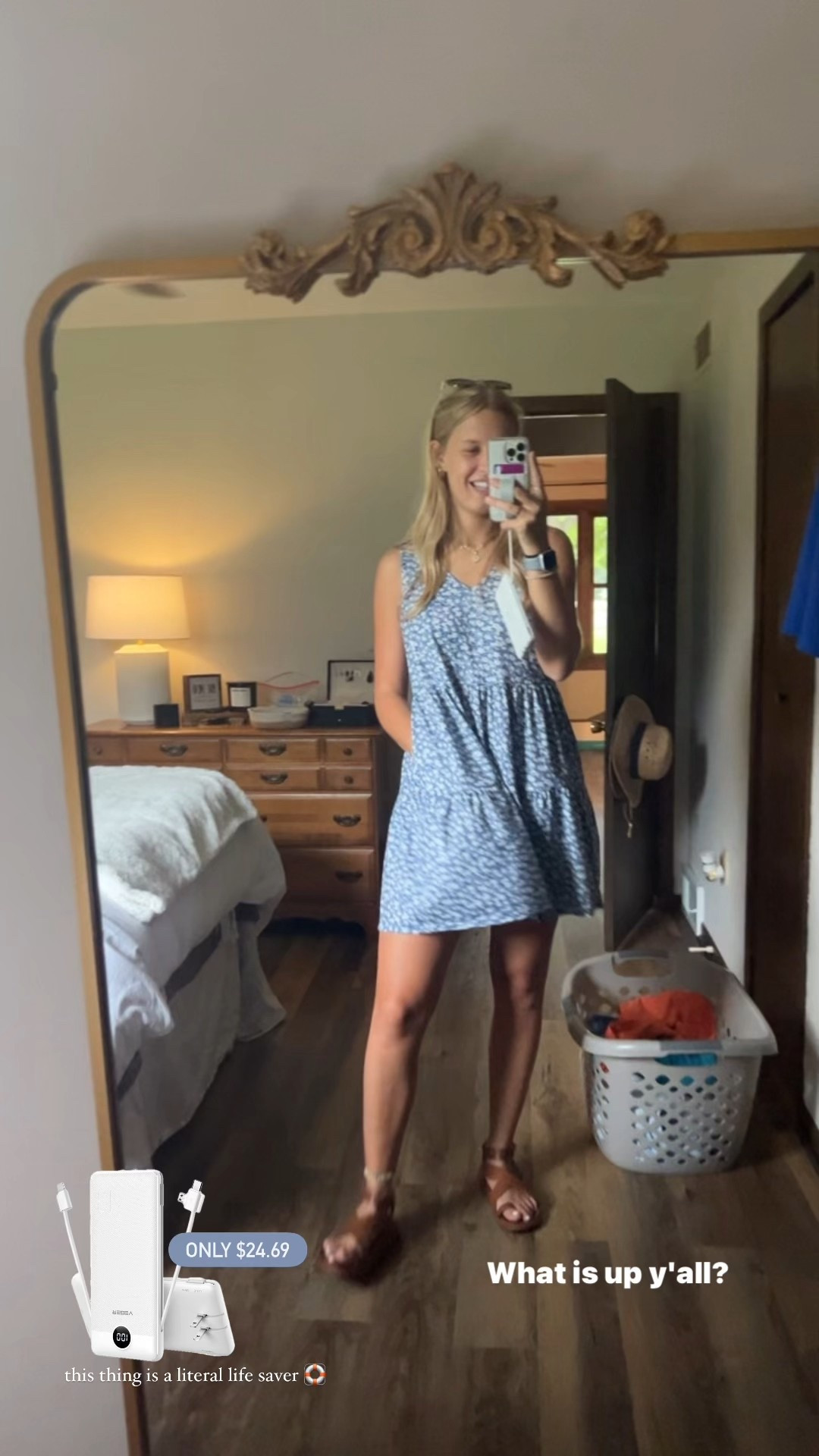 ⚡️PRIME DAY DEALS ⚡️

I seriously could not live w/o this portable charger!! It’s a LIFE SAVER! 🛟 And this dress.. love everything about it! Perf for summer days—size small 💙🤍

Charger—
WAS: 39.99
NOW: $23.99

Dress—
WAS: $36.99
NOW: $24.69

Amazon deals, Amazon finds, Amazon fashion, Prime Day Deals, hot deals, low prices, good deals, deal of the day, Amazon style, Amazon dresses, trending dresses, summer dresses, floral dresses, fashion finds, dress deals, Amazon Prime deals, prime day deals, trending deals, Amazon electronics, portable chargers, trending deals

#LTKSaleAlert #LTKFindsUnder50 #LTKStyleTip

#LTKFindsUnder50 #LTKStyleTip #LTKSaleAlert