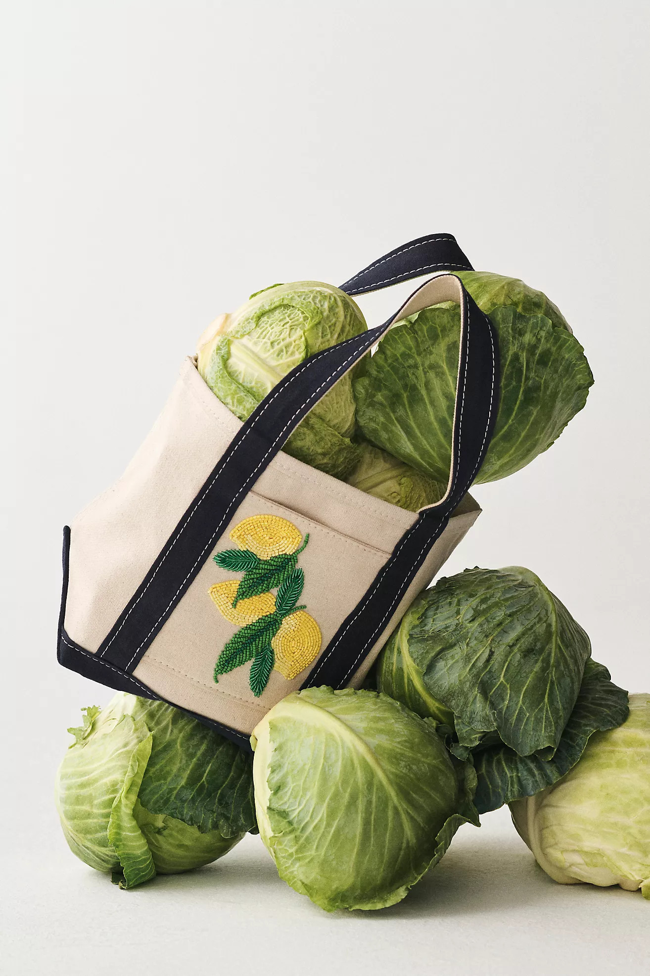 Beaded Canvas Tote | Anthropologie (US)