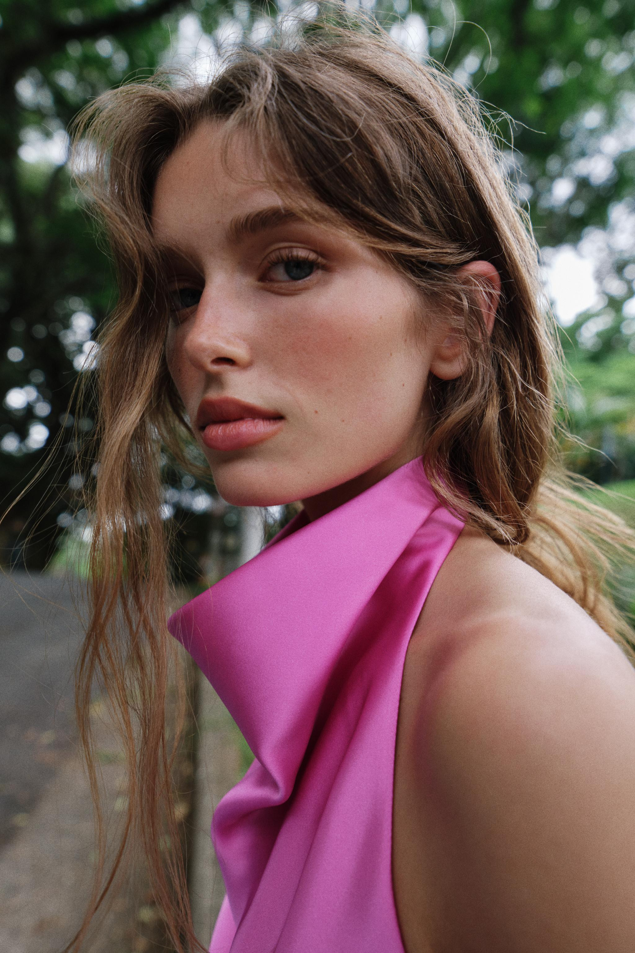 SATIN HALTER TOP | Zara UK