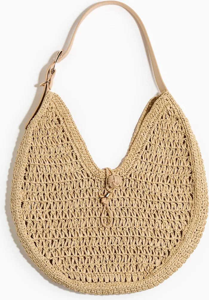 H&M Straw Shoulder Bag | Nordstrom | Nordstrom
