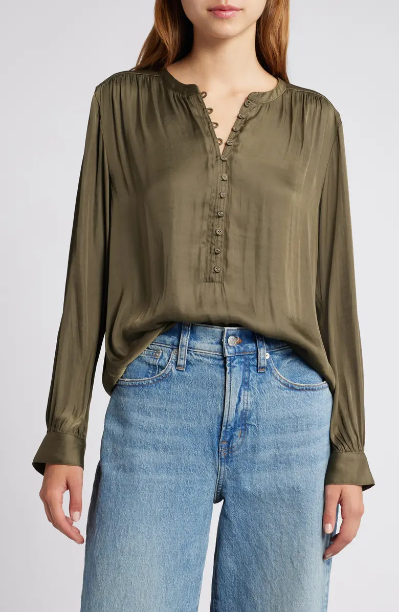 Drapey Long Sleeve Top | Nordstrom