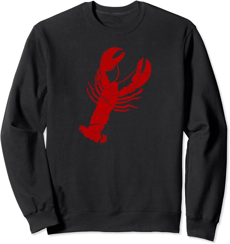 Vintage Lobster Print - Lobster Sweatshirt | Amazon (US)