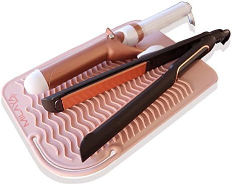 Professional Large Silicone Heat Resistant Styling Station Mat for All Hair Irons, Curling Iron, ... | Amazon (US)