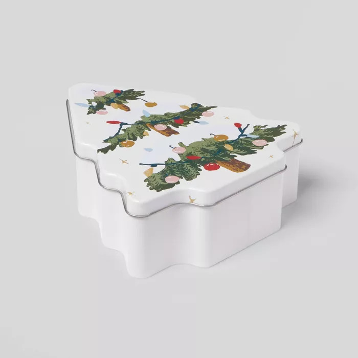 Figural Tree Cookie Tin - Threshold™ | Target