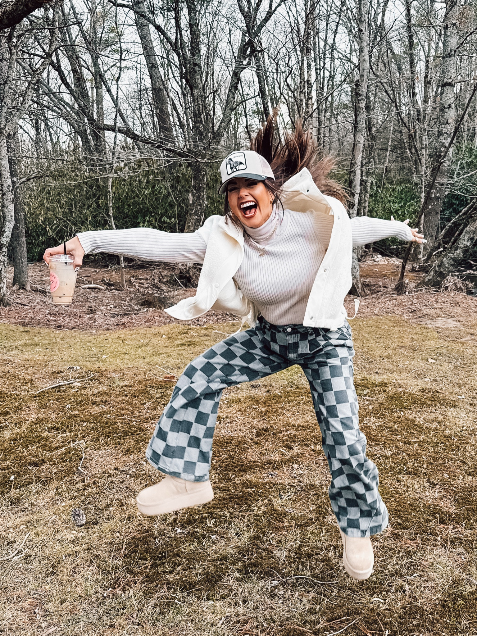 Checker pants fun day outfit 

#LTKFindsUnder50 #LTKMostLoved #LTKPetite