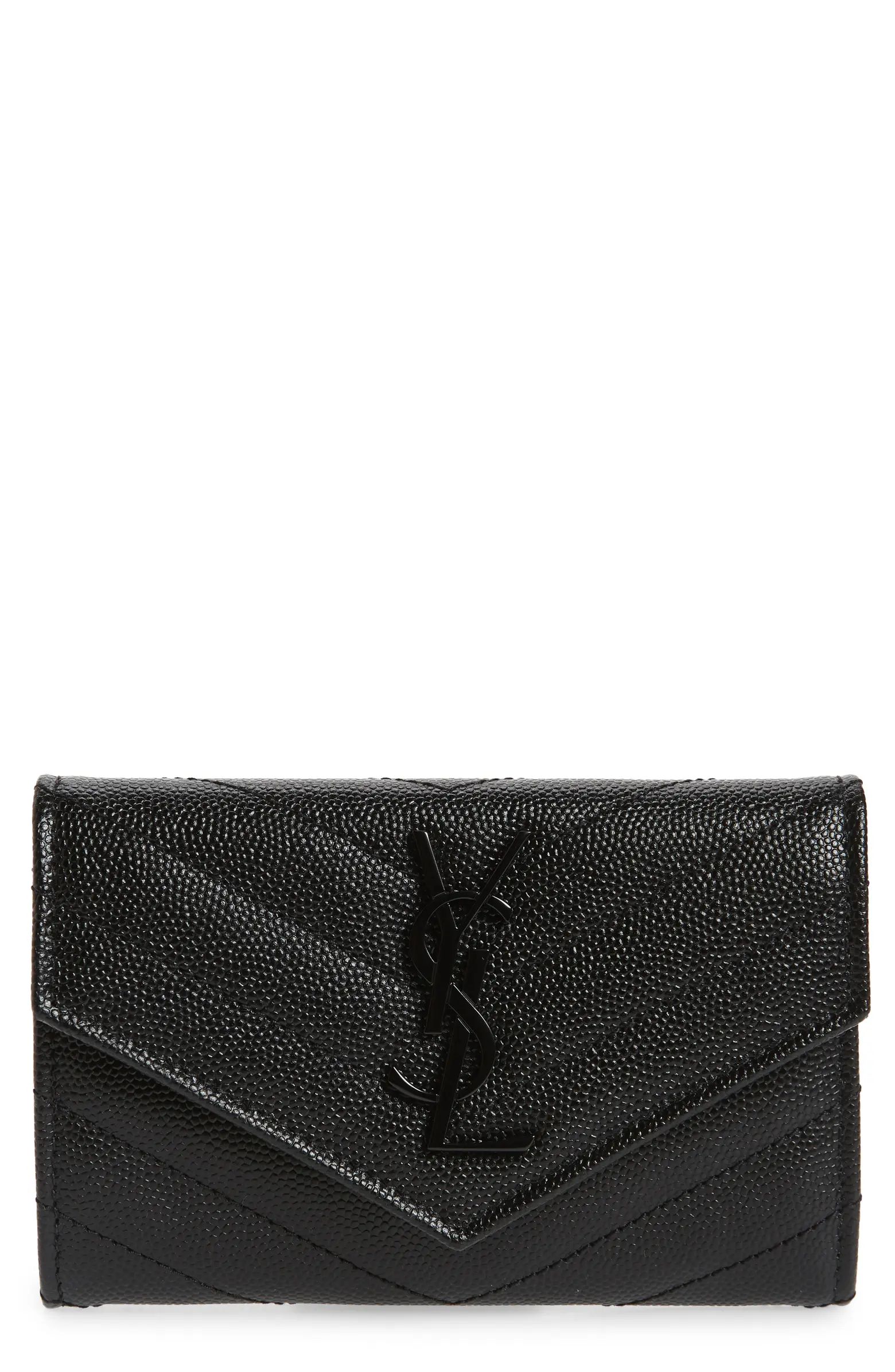 Monogram Quilted Leather French Wallet | Nordstrom