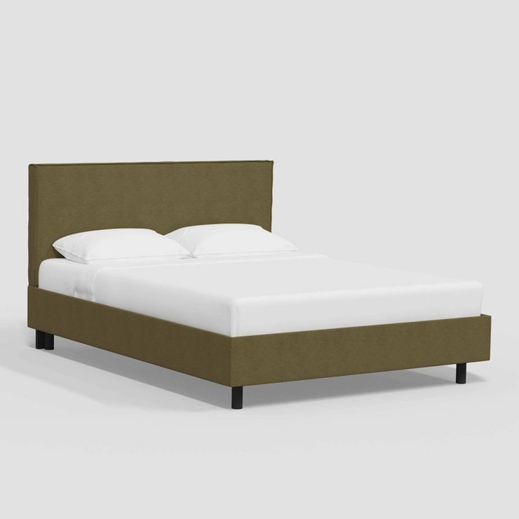 Fanie Slipcover Platform Bed in Linen - Threshold™ | Target