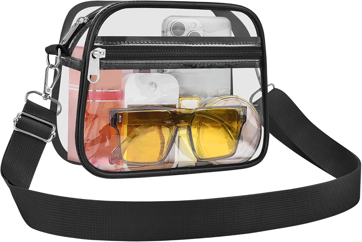 Clear Bag for Stadium Events Clear Sports Fan Handbags Purses | Amazon (US)