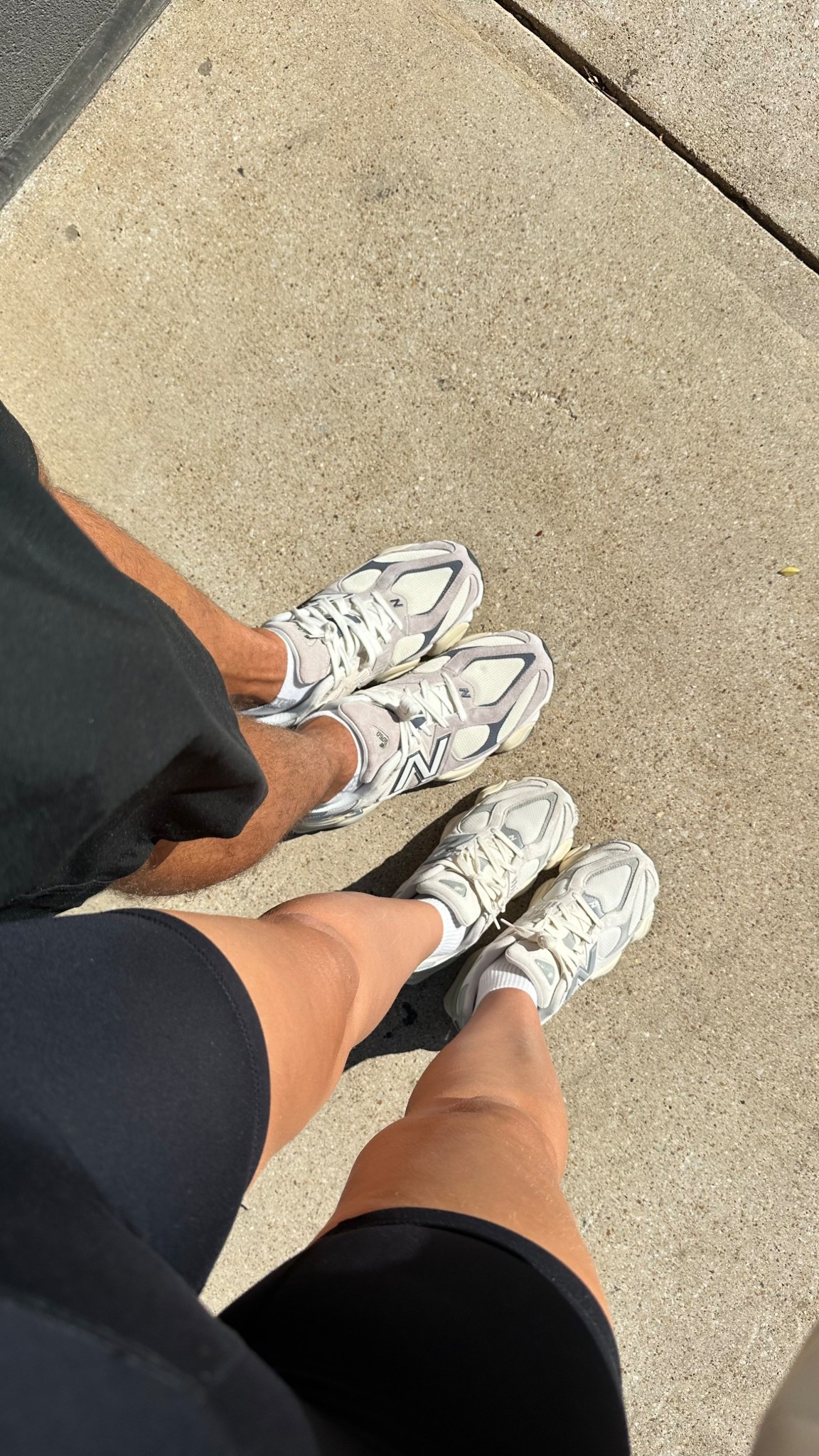 Matching 9060s 🥰
Mine is 7.5 size (true to size)
His is 14

#LTKShoeCrush